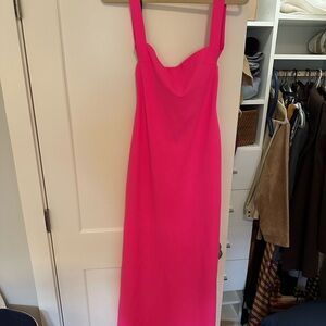NWT Solace London Joni Maxi Dress in Magenta UK 10/US 6